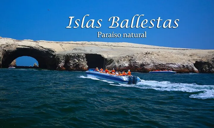 Ballestas Islands & National Reserve of Paracas from Ica
