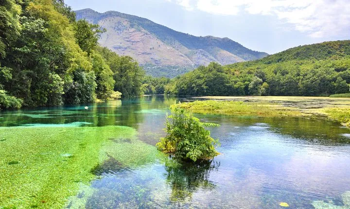 Butrint, Blue Eye, Ksamil and Lekuresi Castle Tour From Saranda