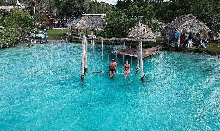 Bacalar Full day Experience Kayacs from Tulum