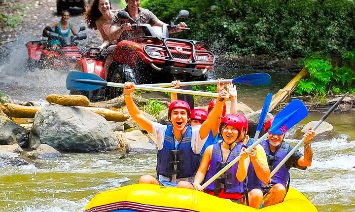 Bali ATV Ride and White Water Rafting