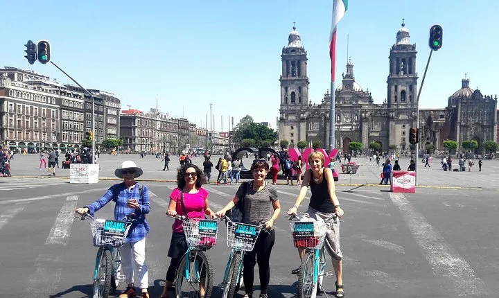 Heritage Bike Tour CDMX evolution since Tenochtitlan