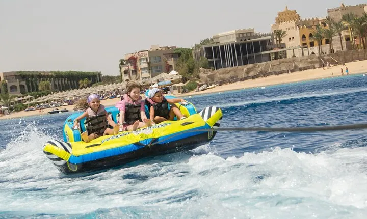 Banana Boat and Quadra Adventure with Private transfer - Hurghada