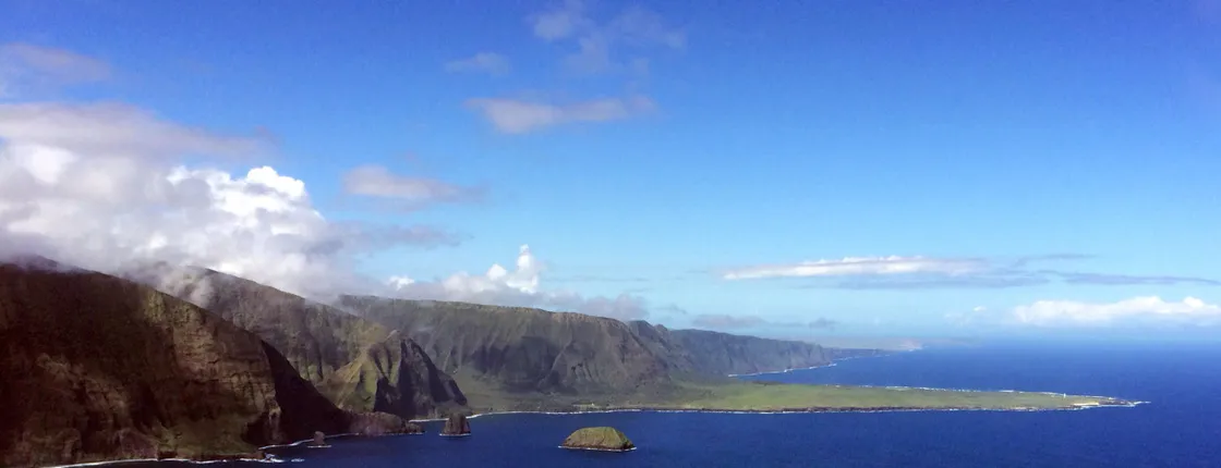 Molokai Voyage two island helicopter tour from Kahului
