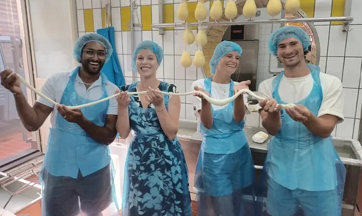 Mozzarella Making Class & Tasting on the Amalfi Coast