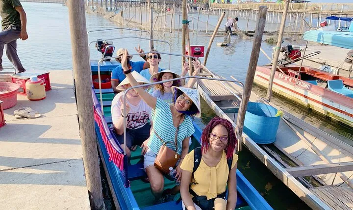 Hue Private Tour Half-Day Tour Tam Giang Lagoon at Sunset