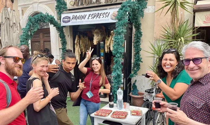Tasty Rome Street Food Tour around Campo de' Fiori Market & Jewish Ghetto