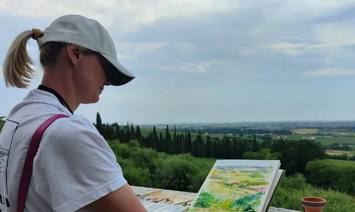 3 Hour Watercolor Private Experience in Verona