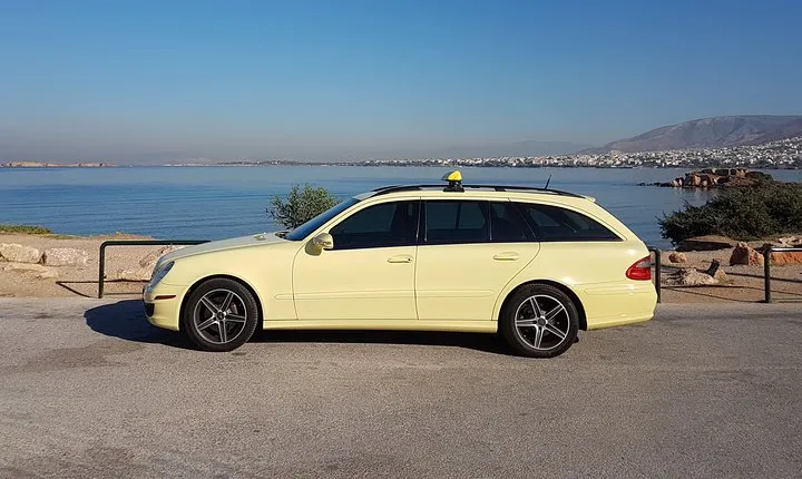 Athens to Lavrio Private Transfer by Mercedes E Class Wagon