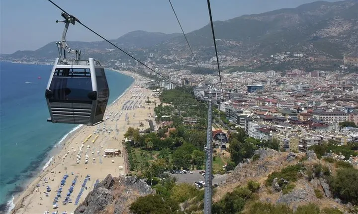 Alanya City Tour with Cable Car , Castle and I Love Alanya Panorama