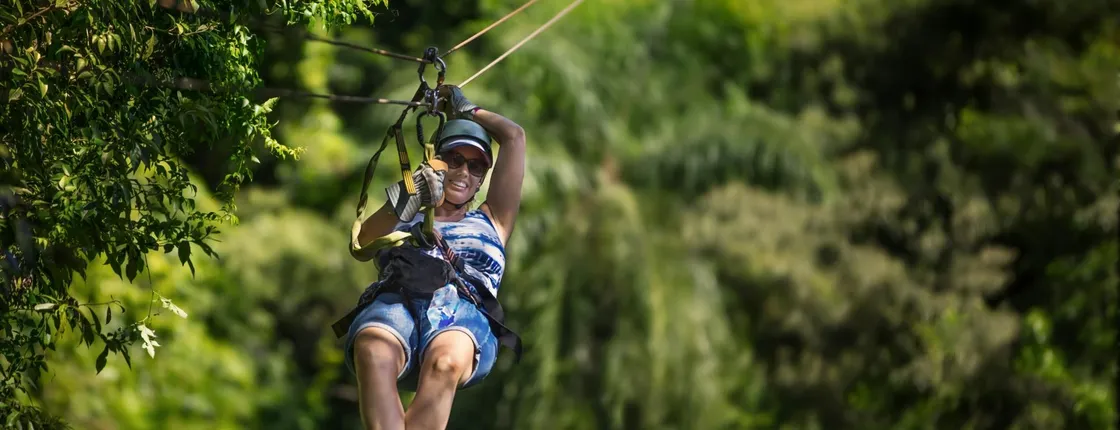 Zip Line Adventure in Anton Valley