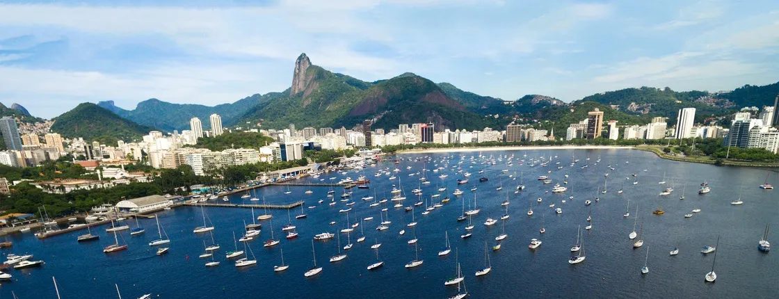 Rio by the sea Guanabara Bay cruise with lunch and Christ Redeemer by train
