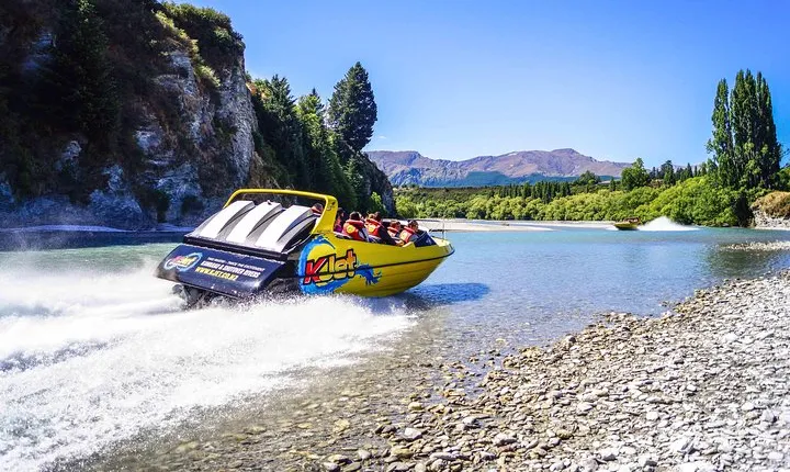 KJet Queenstown Jet Boat Ride on the Kawarau and Shotover Rivers
