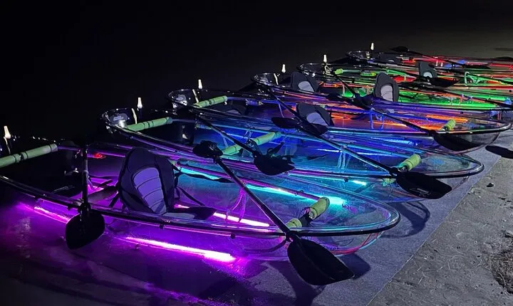 Glowing Kayak Tour Corpus Christi - North Padre Island