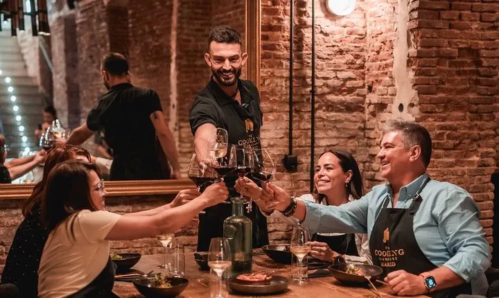 Taste of Spain: Tapas Cooking Class with Bottomless Wine Pairing