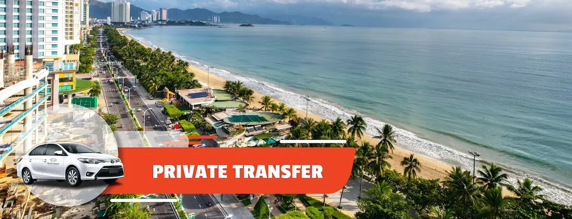 Private transfer from Cam Ranh Airport to hotel in Nha Trang city center or vice versa