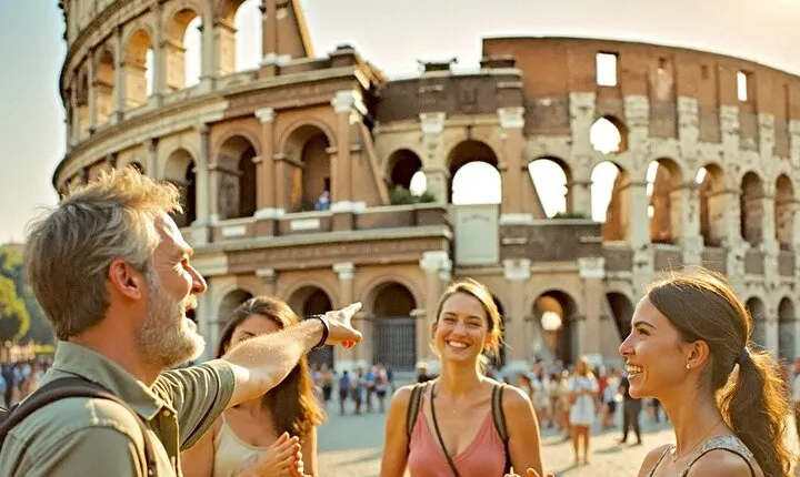 Guided Colosseum Tour with Roman Forum & Palatine Hill
