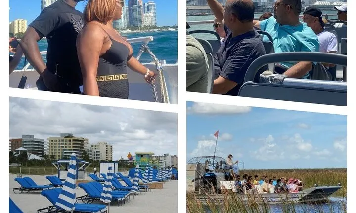 Full Day Combo: Everglades, 90 Min Boat, Double Decker Tour 