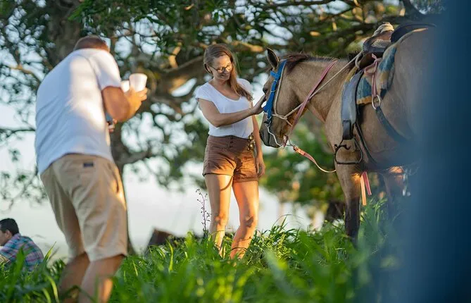 Sunset Horseback Riding & Ranch Experience with BBQ dinner