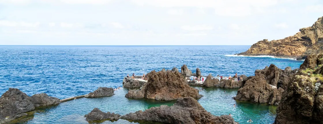 Madeira west coast tour with Cabo Girao and lunch in Porto Moniz
