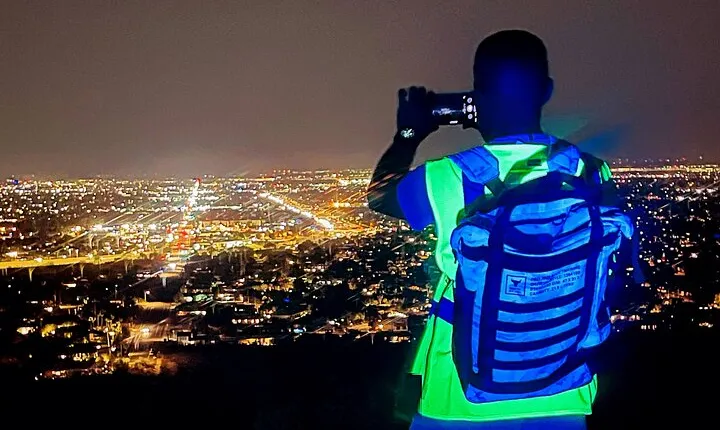 Phoenix Mountains Preserve Night Glow Hike