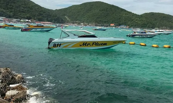 Pattaya : Coral Island Tour by Speedboat with Indian Lunch & Pick Up from Hotel