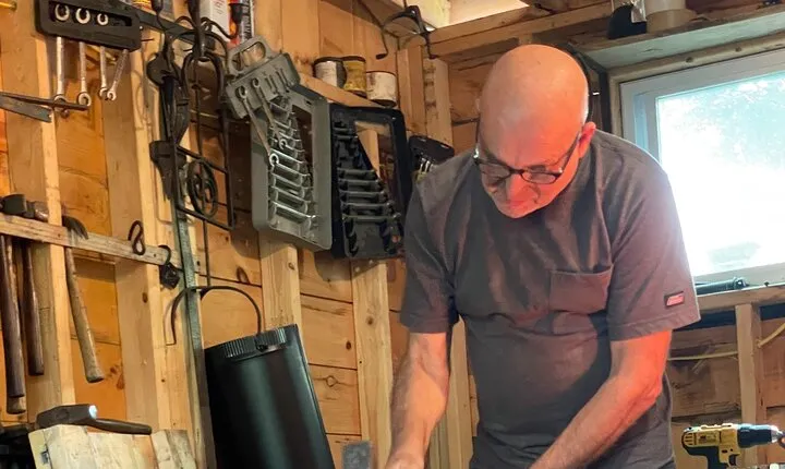 Meet a Working Blacksmith in a Colonial Town