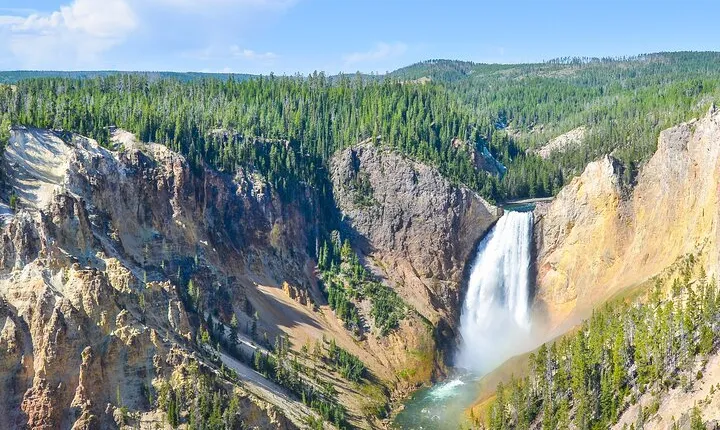 Classic Yellowstone National Park Lower Loop Picnic Lunch Tour