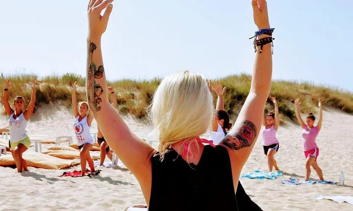Costa da Caparica Surf and Yoga from Lisbon