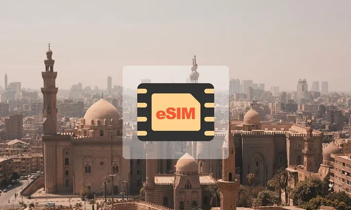 eSIM 4G/5G Data Plan For Egypt via QR Code