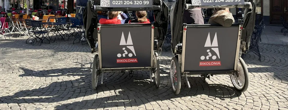 Rickshaw City tour through Cologne