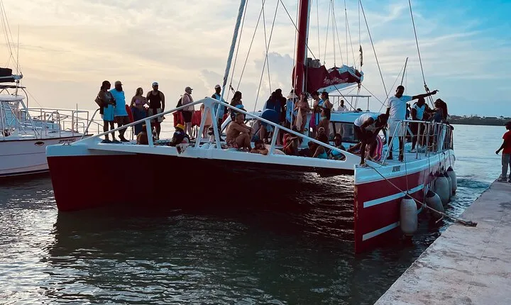 Catamaran Party Cruise and Snorkeling in Montego Bay
