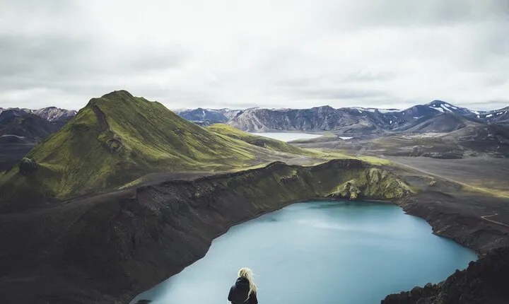 Landmannalaugar Hiking, Hot-Springs & Haifoss Waterfall tour