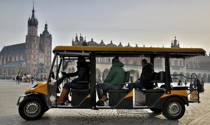 Krakow City Sightseeing by Electric Car