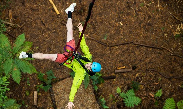 Rotorua: Redwoods Altitude High Ropes Adventure