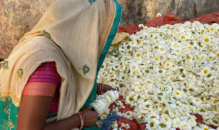 Private Half-Day Delhi Flower Market Tour