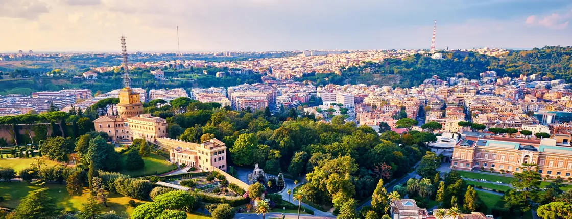 Open bus tour of the Vatican Gardens with audio guide