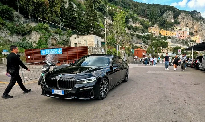 Amalfi and Positano Private Luxury Car Tour from Rome