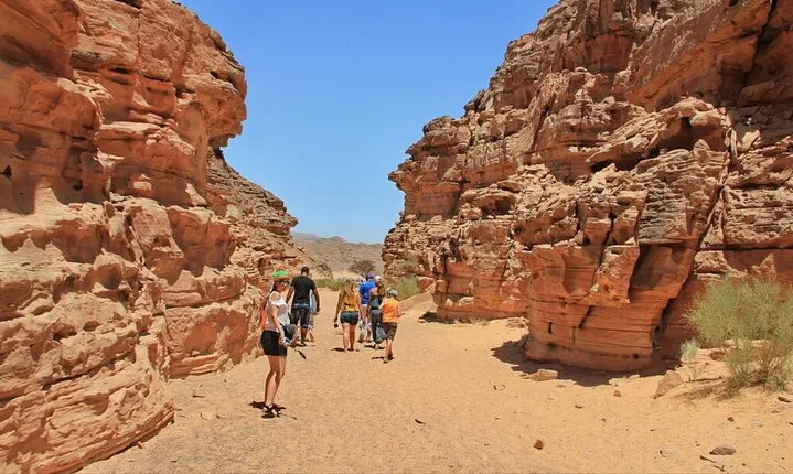 Mount Sinai and St Catherine Monastery from Sharm El Sheikh