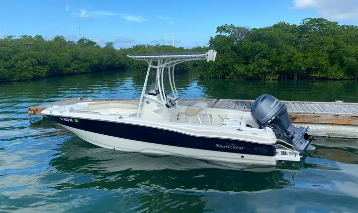 Key West: Nautic Star 21 Ft Speed Boat 21ft 115 Horse Power Speedboat-6 Pass