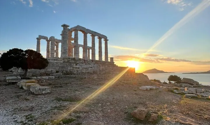 Luxury Private Sunset Sounio Temple Poseidon By Athenian Riviera 