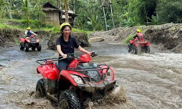 Full day Bali Adventure with Quad Bike and River Tubing