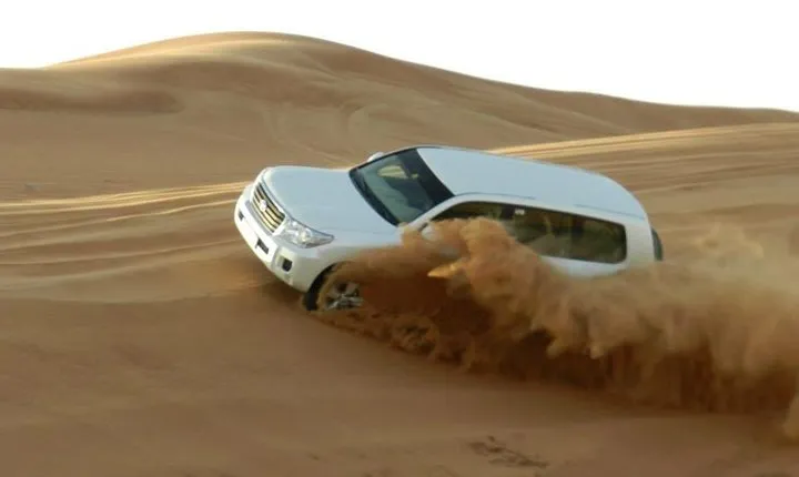 Private Morning 4x4 Dune Bashing With Camel Ride