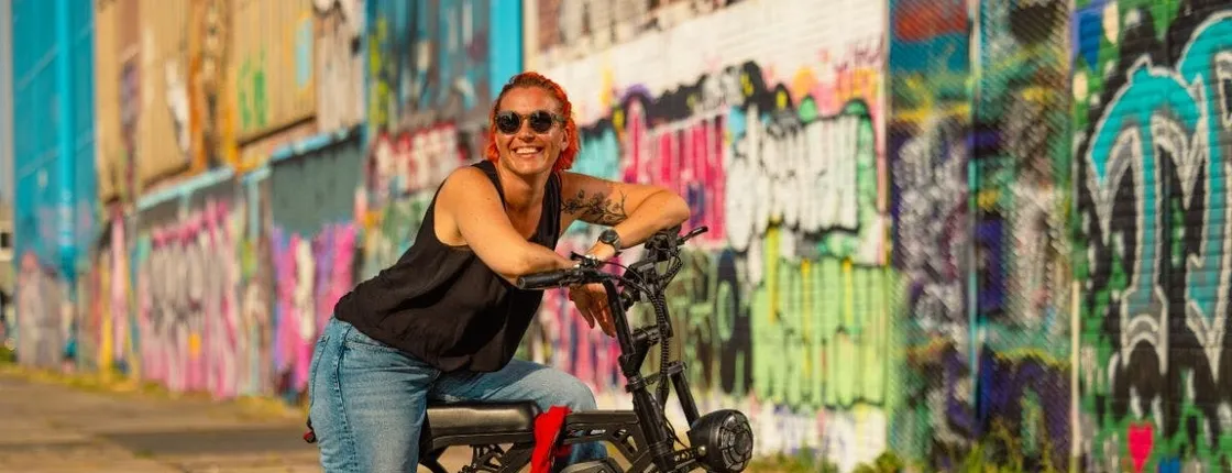 1-day fat tire ebike rental in Amsterdam