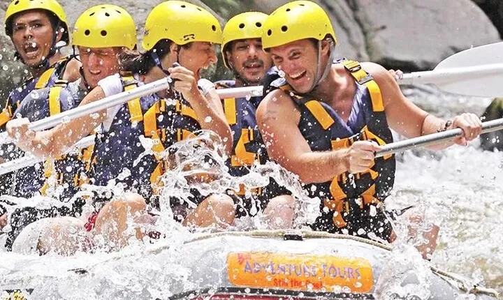 Bali Combo Activity: White Water Rafting combain with Bali Swing 