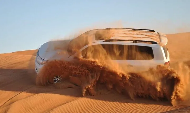 Desert Safari with BBQ dinner and camel ride