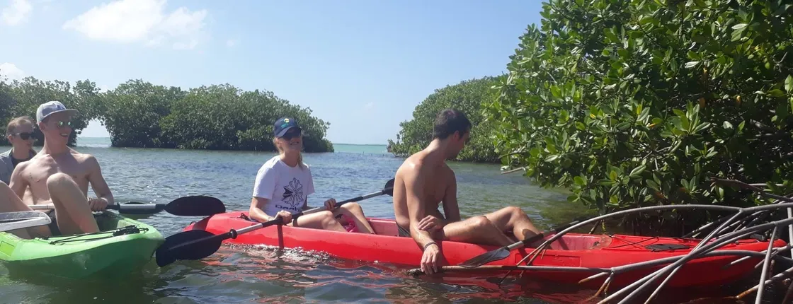 Lac Cai glass-bottom kayak and snorkel tour with transfer