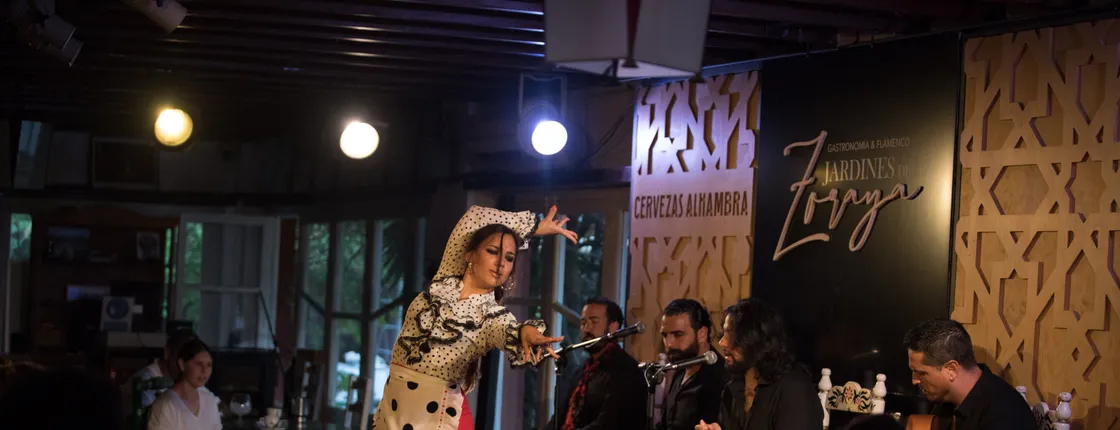 Tickets for flamenco show at the Jardines de Zoraya