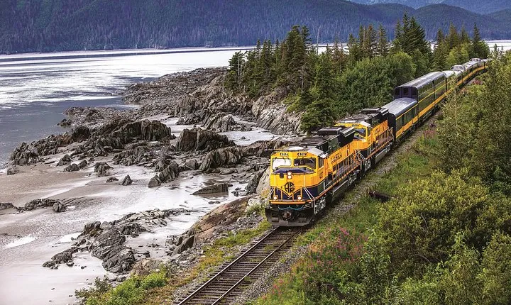 Alaska Railroad Anchorage to Seward Round-Trip Same Day Return