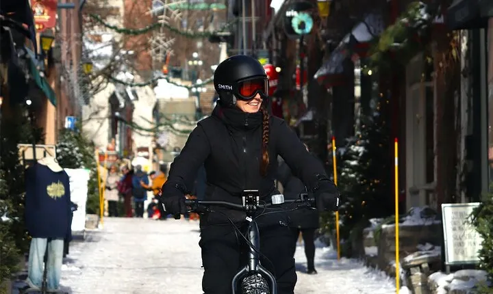 Electric Fatbike Tour in Québec City