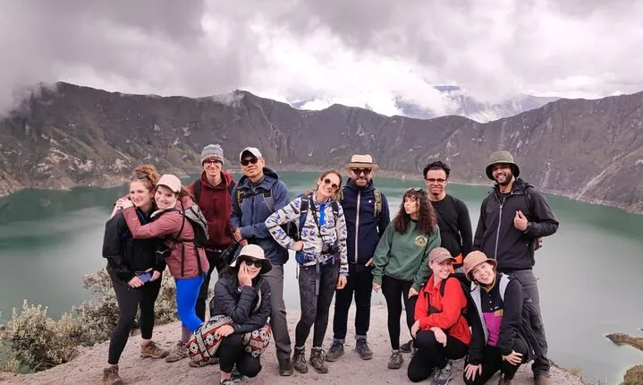 Full-Day Quilotoa Lake Hiking Tour from Quito